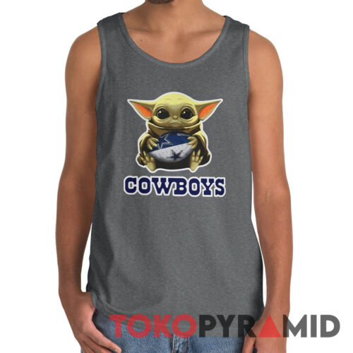 Dallas Cowboys Baby Yoda Rare Tank Top Dallas Cowboys Baby Yoda Rare Tank Top