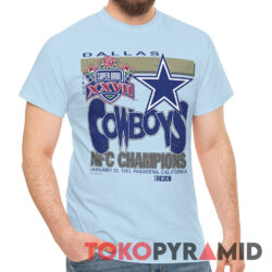 Dallas Cowboys Super Bowl XXVII 1993 Pasadena Rose Bowl T-shirt 4 Dallas Cowboys Super Bowl XXVII 1993 Pasadena Rose Bowl Shirt