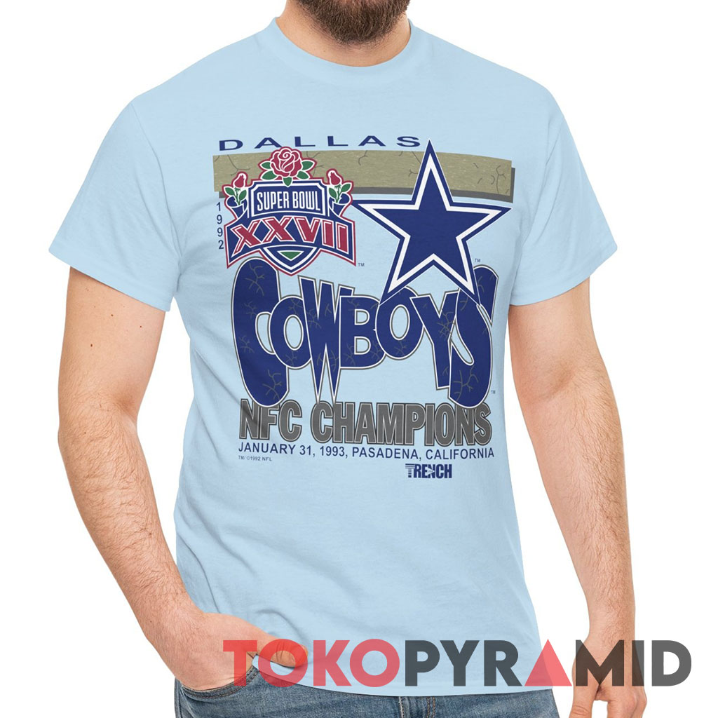 Dallas Cowboys Super Bowl XXVII 1993 Pasadena Rose Bowl Shirt Dallas Cowboys Super Bowl XXVII 1993 Pasadena Rose Bowl Shirt