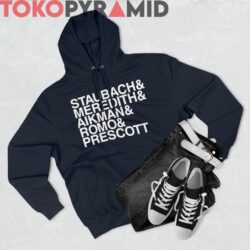 Dallas Cowboys Top 5 Legendary QBs NFL Unique Shirt 4 Dallas Cowboys Top 5 Legendary Qbs Nfl Roger Staubach Don Meredith Troy Aikman Tony Romo Dak Prescott Unique Navy Hoodie