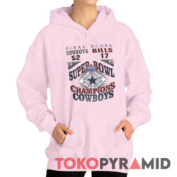 Dallas Cowboys Vs Buffalo Bills Super Bowl XXVII 1992 T-shirt 2 Dallas Cowboys Vs Buffalo Bills Super Bowl XXVII 1992 Hoodie