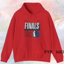 Dallas Mavericks 2024 Western Conference Champions Locker Room Shirt Red Hoodie