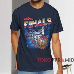 Dallas Mavericks Maingate Nba Final Hoop Shirt Navy T shirt