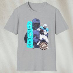 Dan Marino Miami Dolphins Nfl Shirt Grey T shirt