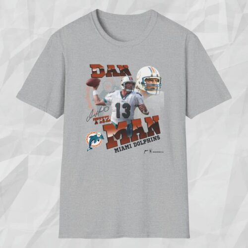 Dan Marino The Man Miami Dolphins Shirt Grey T shirt