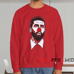 Dave Portnoy Kyrie Clown Shirt 3 Dave Portnoy Kyrie Clown Shirt Red Sweatshirt