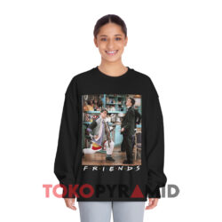 David Beckham Friends Could I Be Wearing Anymore Clothes Black Sweatshirt