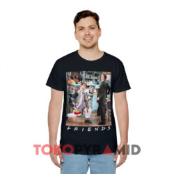 David Beckham Friends Could I Be Wearing Anymore Clothes Black T shirt