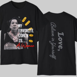 Dawn Staley My Favorite Coach Is A Woman Black T shirt