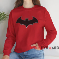 DC Comics Batman Logo T-shirt 4 Dc Comics Batman Logo T shirt Red Sweatshirt