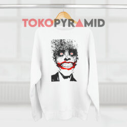 DC Comics Batman The Joker Bats Shirt 3 Dc Comics Batman The Joker Bats White Sweatshirt