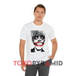 Dc Comics Batman The Joker Bats White T shirt