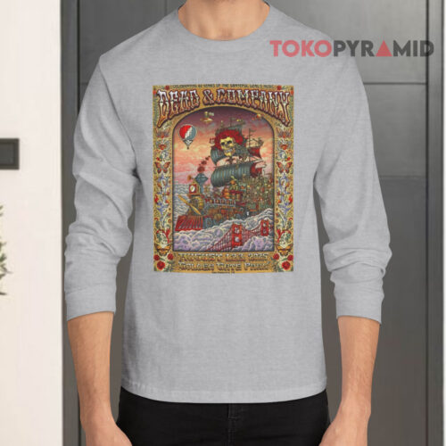 Dead And Company Celebrating 60 Years Of The Grateful Dead’s Music Golden Gate Park On August 1 2 3 2025 Long sleeved Dead And Company Celebrating 60 Years Of The Grateful Dead’s Music Golden Gate Park On August 1 2 3 2025 Long sleeved