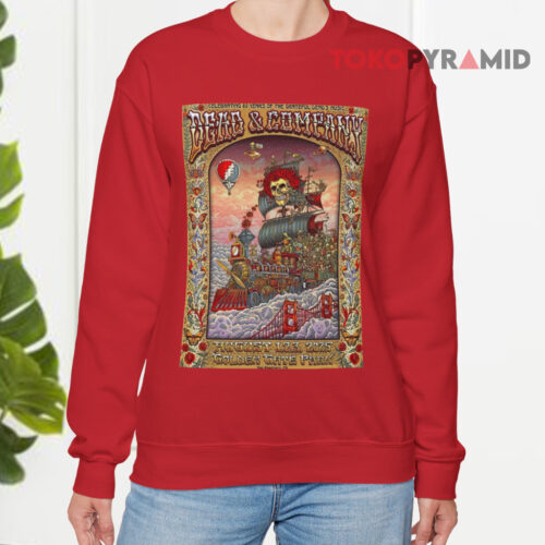 Dead And Company Celebrating 60 Years Of The Grateful Dead’s Music Golden Gate Park On August 1 2 3 2025 Sweatshirt Dead And Company Celebrating 60 Years Of The Grateful Dead’s Music Golden Gate Park On August 1 2 3 2025 Sweatshirt