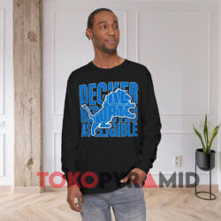 Decker Reported As Eligible T-shirt 4 Decker Reported As Eligible Black Long sleeved