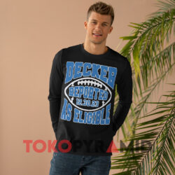 Decker Reported As Eligible Black Long sleeved