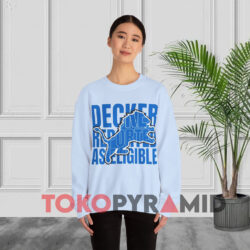Decker Reported As Eligible T-shirt 3 Decker Reported As Eligible Blue Sweatshirt
