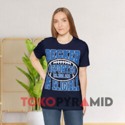 Decker Reported As Eligible Navy T shirt