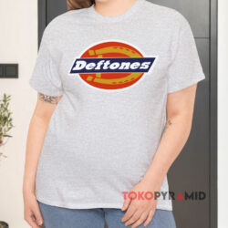 Deftones Dickies Logo Grey T shirt
