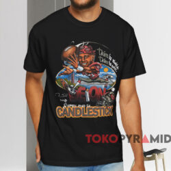 Deion Sander Jumps Over To Candlestick T shirt Black T shirt