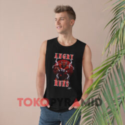 Demon Angry Runs Shirt 2023 Good Morning Football 3 Demon Angry Runs Shirt 2023 Good Morning Football Black Tank Top