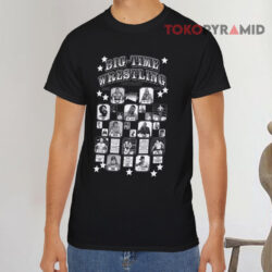 Detroit Big Time Wrestling Black T shirt