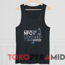 Detroit Lions 2023 NFC North Division Champions Conquer T-Shirt 4 Detroit Lions 2023 Nfc North Division Champions Conquer T shirt Black TankTop