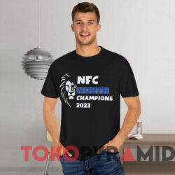 Detroit Lions 2023 Nfc North Division Champions T shirt Black T shirt