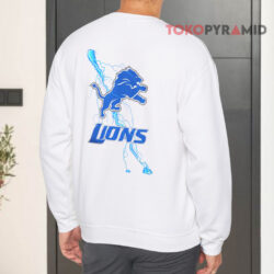 Detroit Lions x Sonic and Knuckles Shirt 4 Detroit Lions X Sonic And Knuckles Sweatshirt Back