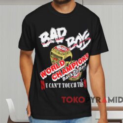 Detroit Pistons Bad Boys Back To Back Shirt Black T shirt