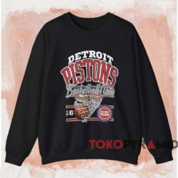 Detroit Pistons Basketball Club Shirt 4 Detroit Pistons Basketball Club Shirt Black Sweatshirt
