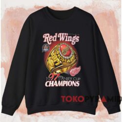 Detroit Red Wings 1997 Stanley Cup Champions Shirt Black Sweatshirt
