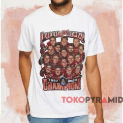 Detroit Red Wings 1998 Western Conference Champions Shirt White T shirt