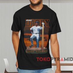 Detroit Tigers Big Daddy Cecil Fielder Shirt Black T shirt