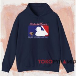 Detroit Tigers Major League Baseball Shirt Navy Hoodie