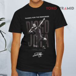 Diogo Jota Portugal Thanks For The Memories 2025 T shirt Front