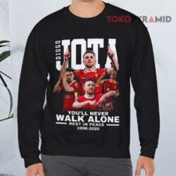 Diogo Jota You’ll Never Walk Alone Rest In Peace 1996-2025 Signature Shirt 3 Diogo Jota You’ll Never Walk Alone Rest In Peace 1996 2025 Signature Sweatshirt Front