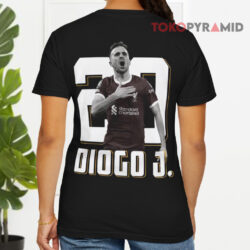 Diogo Jota You’ll Never Walk Alone Rest In Peace 1996-2025 Signature Shirt 2 Diogo Jota You’ll Never Walk Alone Rest In Peace 1996 2025 Signature T shirt Back