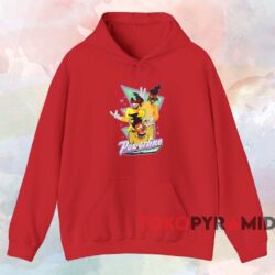 Disney A Goofy Movie Powerline T-shirt 2 Disney A Goofy Movie Powerline T shirt Red Hoodie
