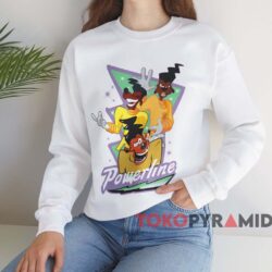 Disney A Goofy Movie Powerline T-shirt 3 Disney A Goofy Movie Powerline T shirt White Sweatshirt