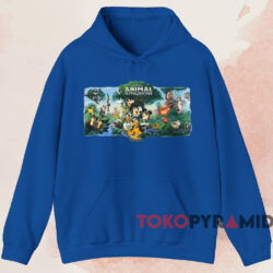 Disney Animal Kingdom T shirt Blue Hoodie