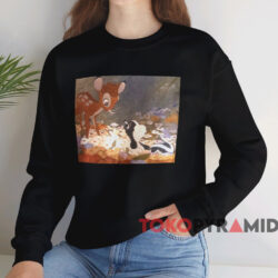 Disney Bambi T-shirt 3 Disney Bambi T shirt Black Sweatshirt