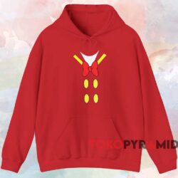 Disney Donald Duck I Am Donald T-shirt 2 Disney Donald Duck I Am Donald T shirt Red Hoodie