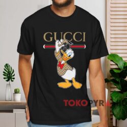 Disney Donald Duck T shirt Black T shirt