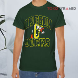 Disney Donald Duck University Of Oregon Ducks Green T shirt