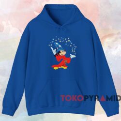Disney Fantasia Mickey Mouse T-Shirt 2 Disney Fantasia Mickey Mouse T shirt Blue Hoodie
