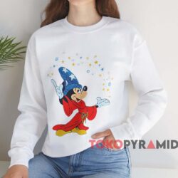 Disney Fantasia Mickey Mouse T-Shirt 3 Disney Fantasia Mickey Mouse T shirt White Sweatshirt