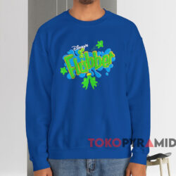 Disney Flubber Movie T-shirt 4 Disney Flubber Movie T shirt Blue Sweatshirt