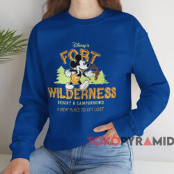 Disney Fort Wilderness T-shirt 4 Disney Fort Wilderness T shirt Blue Sweatshirt