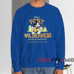 Disney Fort Wilderness T-shirt 3 Disney Fort Wilderness T shirt Blue Sweatshirt